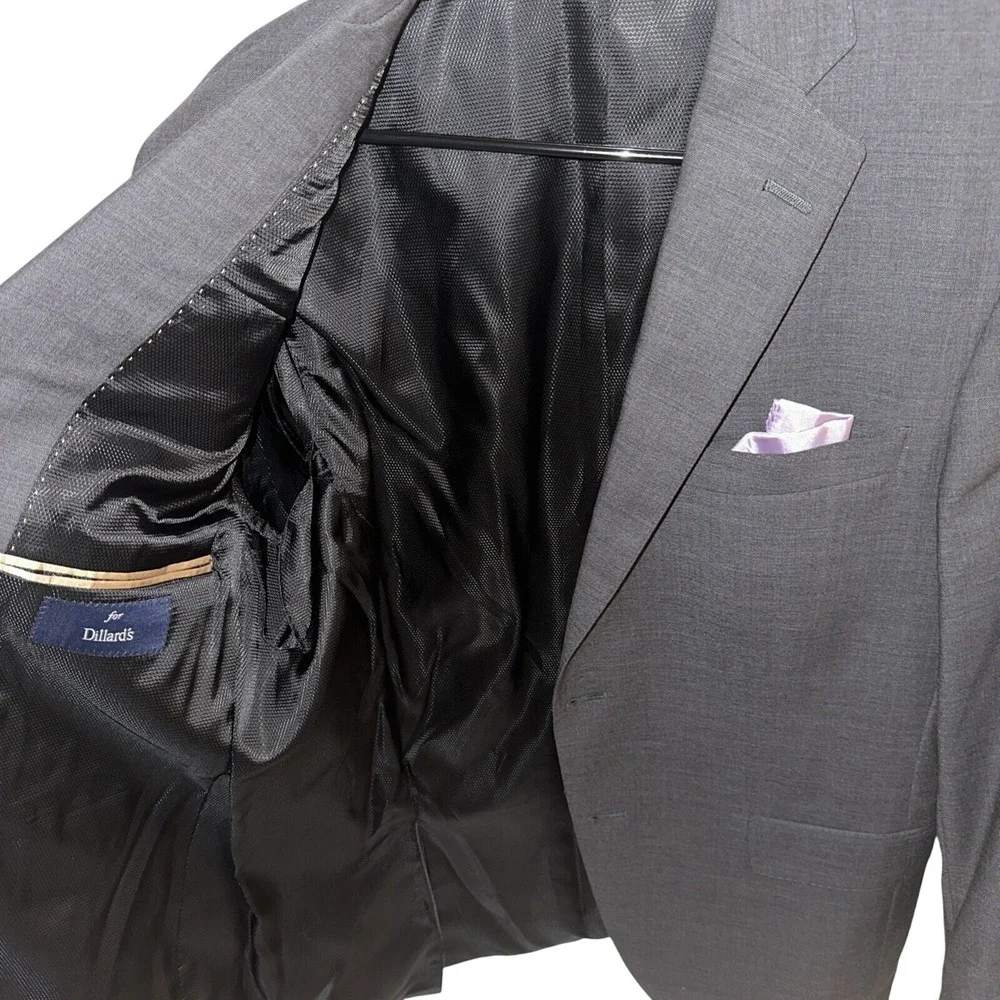 Hart Schaffner Marx Mens Smart Suit Blazer Sports Coat 41R Double Vented